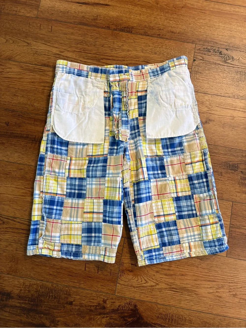 Y2K ENYCE Patchwork Shorts – Size 36 Men
